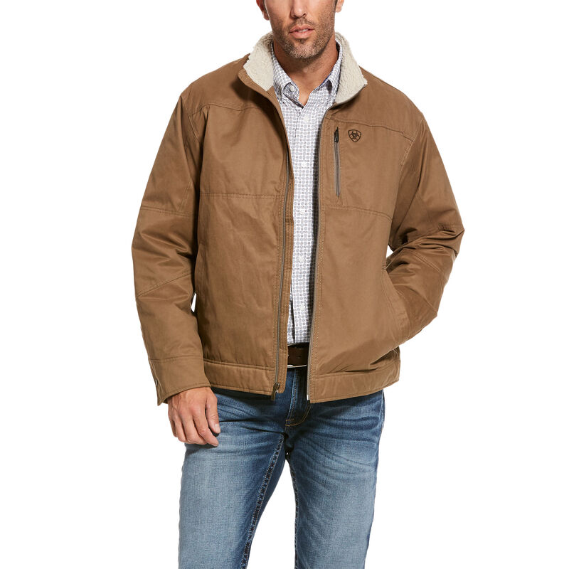 Chaqueta Ariat Grizzly Canvas Marrones Hombre - Chile 615-DVBAEM